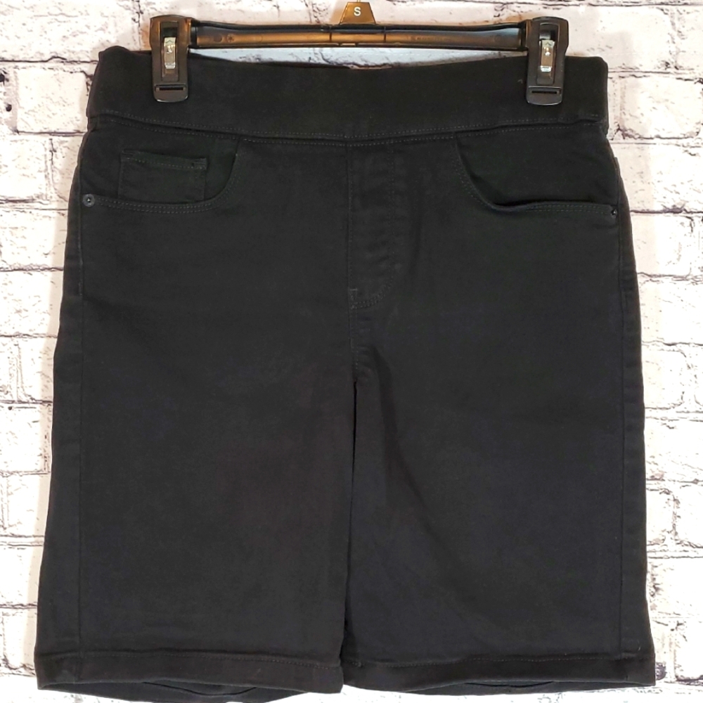 DKNY JEANS Women's Black 5-Pocket Bermuda Shorts Size M